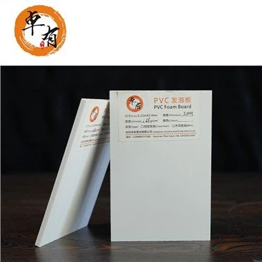 Lembaran Buih PVC Permukaan Tegar Putih